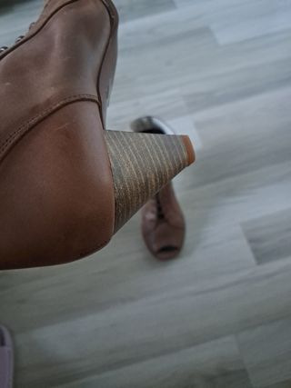 Botines Marrón Piel Talla 37