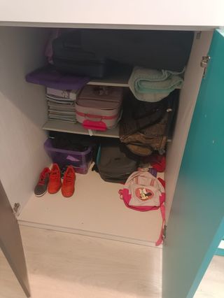 Litera infantil tipo cama tren