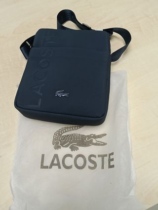 Bolso bandolera Lacoste azul