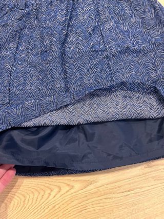 Mini falda Pepe Jeans azul índigo talla S