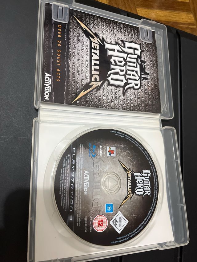 Guitar Hero Metallica PS3 - Sin usar