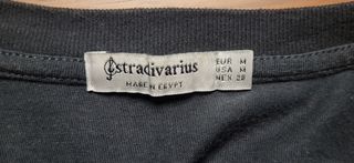 Camiseta manga corta Géminis Stradivarius 