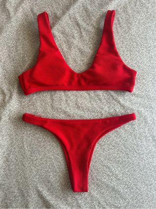 Bikini rojo