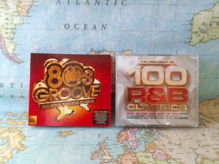 2 CDs 80's Groove & 100 R&B Classics