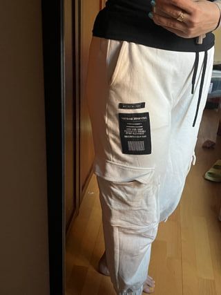 Pantalón chándal blanco
