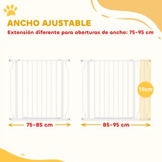 Barrera seguridad bebé - puerta