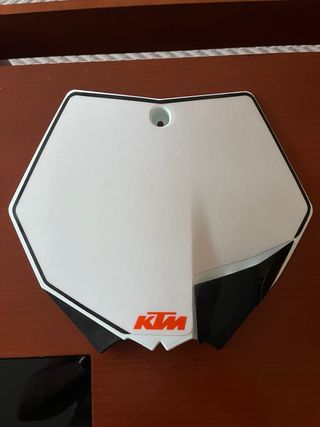 Portanúmeros KTM Motocross