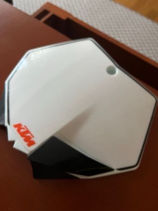 Portanúmeros KTM Motocross