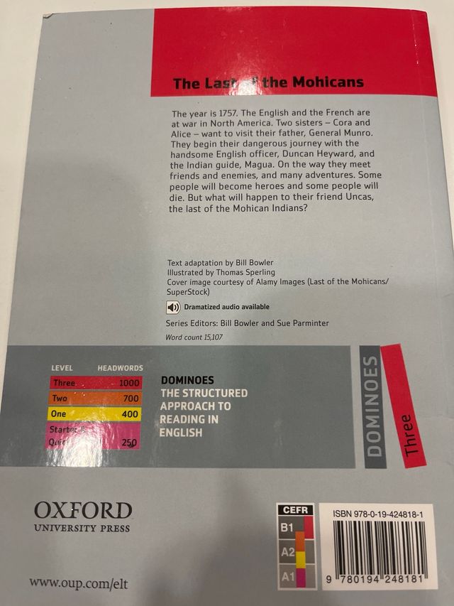 Dominoes: Three: The Last of the Mohicans