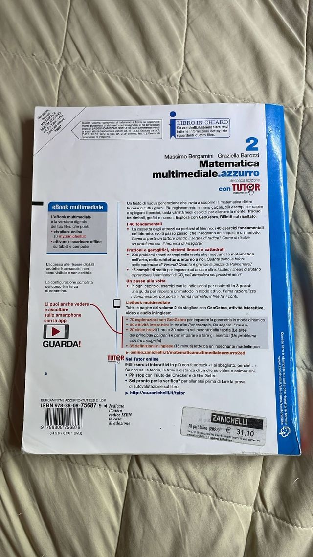 Libro Matematica multimediale.azzurro vol 2
