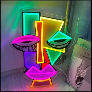 Quadro Neon LED multicolor - ARTE MODERNA