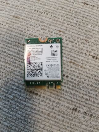 Tarjeta Wifi Intel AC-9260 y regalo