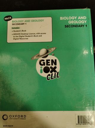 Biology & Geology 1º ESO. Student's book. GENiOX