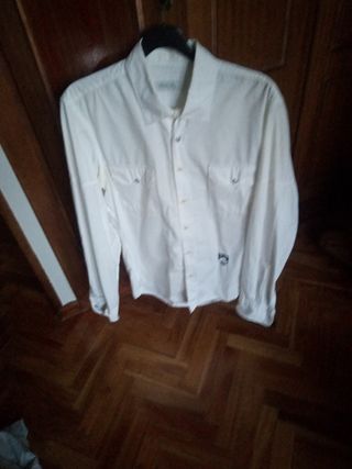 Camisa blanca caballero - Bolsillos