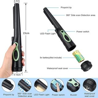 Detector de Metales portátil de uso manual