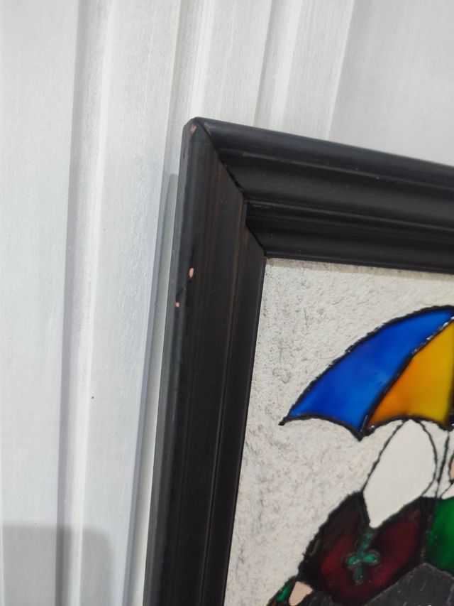 Cuadro artesanal multicolor