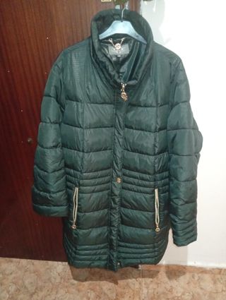 Abrigo invierno verde