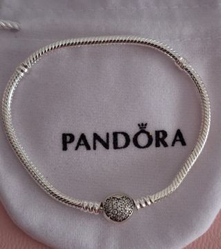 Pulsera Pandora 19cm plata