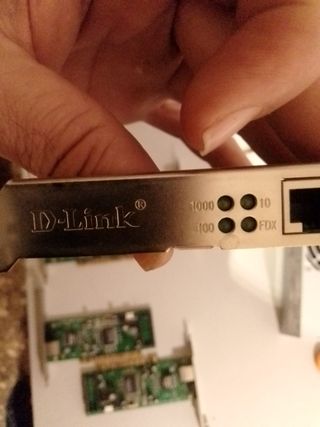 2 Tarjetas Red D-Link DGE-528T