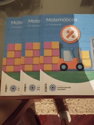 Matemáticas 6º Primaria - 3 libros