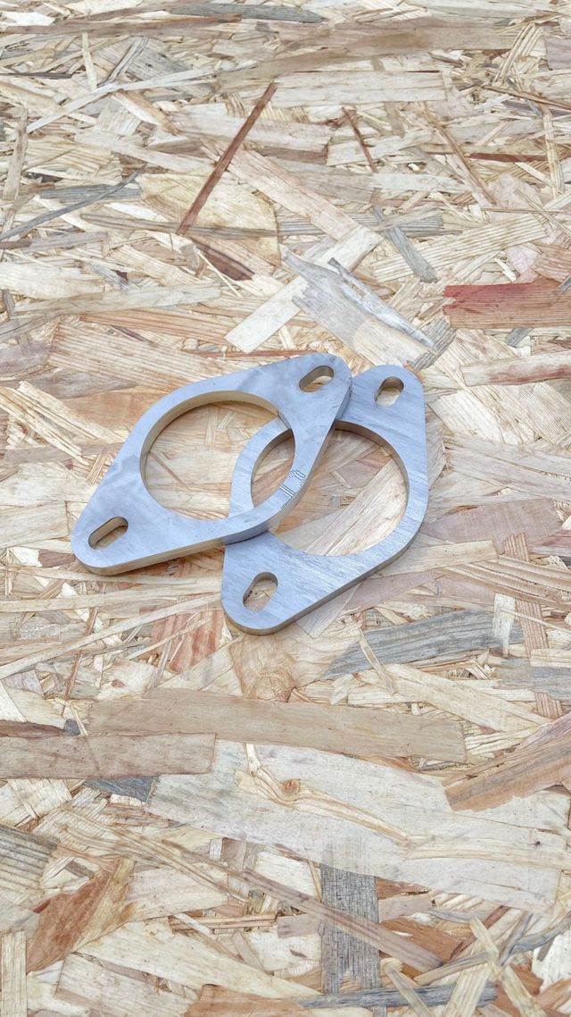 Platinas escape inox