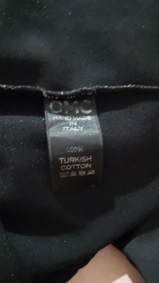 Pantalón deportivo OMC negro