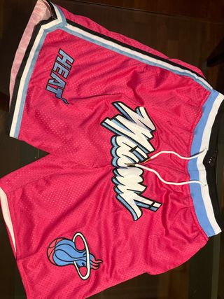 Shorts Miami Heat Pink