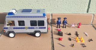 PLAYMOBIL 4023: furgón policía