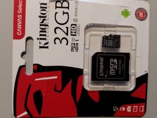 Kingston MicroSD 32GB + Adaptador