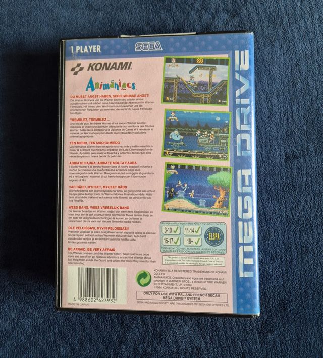 Animaniacs - Megadrive 