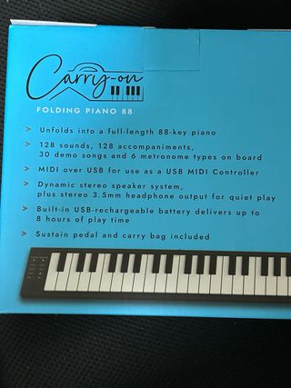 Piano plegable Carry-on 88