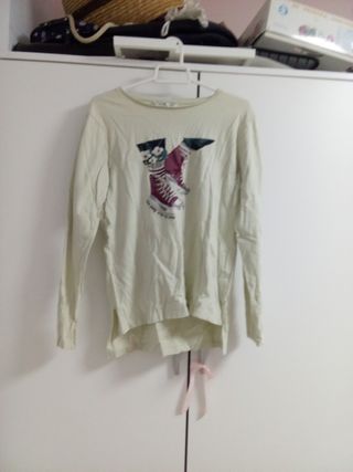 Camiseta Tiffosi beige - Talla única