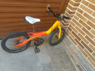 Bicicleta Orbea niño 16" amarilla-naranja