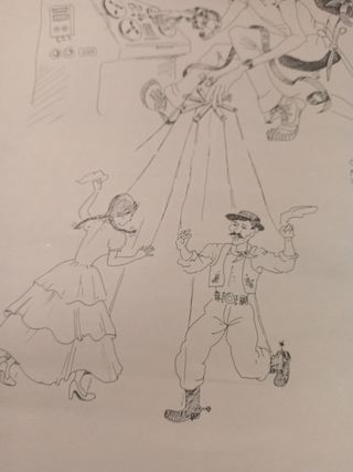 Caricaturas años 70