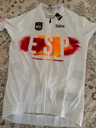 Maillot ciclismo Gobik España RFEC. Nuevo. Talla L