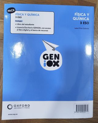 Física y Química 3º ESO. Libro del estudiante.