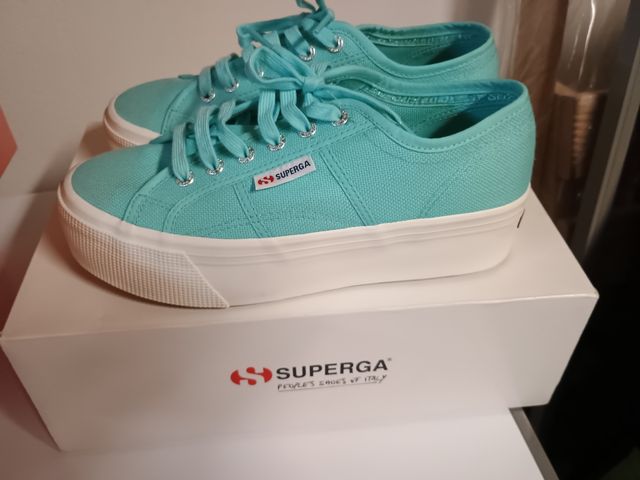 Superga 2790 Platform Azure – Sneakers donna