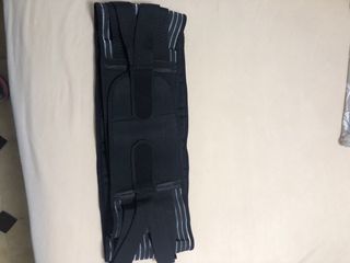 Faja lumbar negra - Soporte espalda