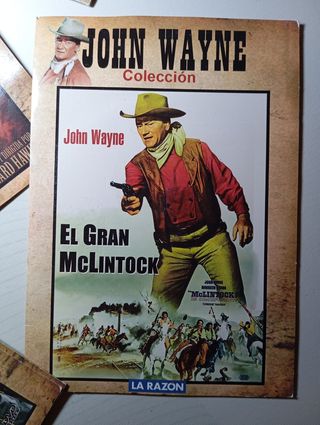 6 DVDs de John Wayne: Clásicos del Oeste coleccion