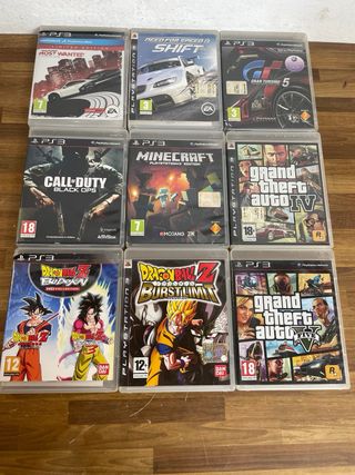 9 Giochi PS3 -  Collezione