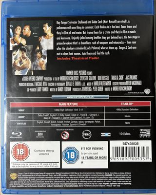 Blu-ray Tango & Cash