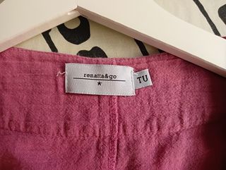 Blusa Renatta&go Rosa - Manga Larga