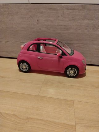 Auto Barbie Fiat 500 rosa
