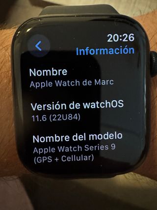 Apple Watch Series 9 GPS+Cellular - Negro