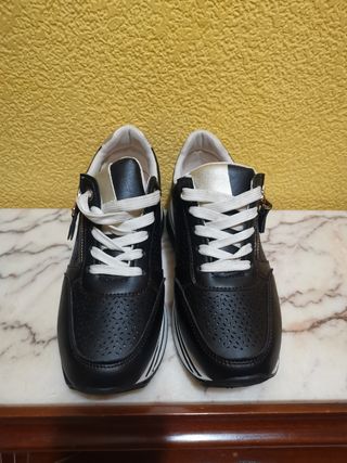 Zapatillas plataforma mujer negras