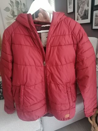 Chaquetón rojo talla S
