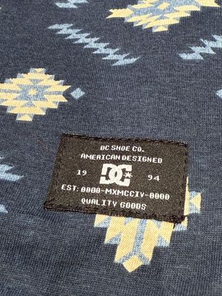 Camiseta DC estampada talla M