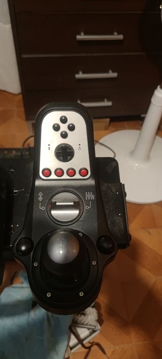 Logitech G25 - Leva cambio