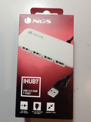 Hub USB NGS IHUB7 - 7 puertos