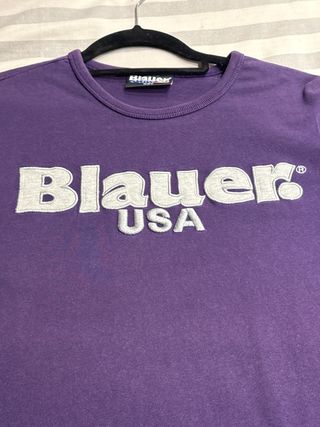 Camiseta Blauer USA - morada